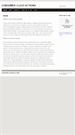 Mobile Screenshot of consumerclasslaw.com